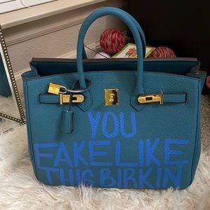 Fake like this Birkin by Sonique Saturday (see description)